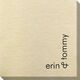 Corner Text with Ampersand Bamboo Luxe Napkins Image 1 of 2